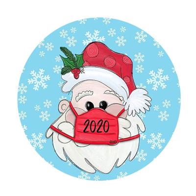 China Custom PVC Shape Christmas Gift Hanging Mini PVC 2020 Personalized Family Baby Christmas Tree Ornaments for sale