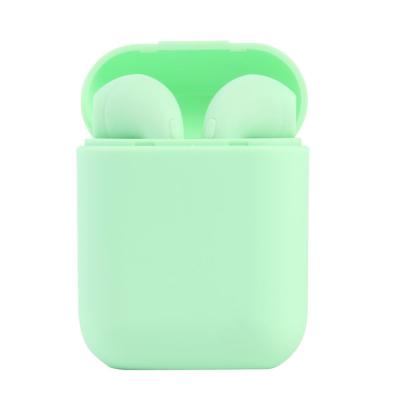 China Macaron Inpods I12 In-ear Wireless Headphones Fashionable TWS Earbuds I12 Wireless Earbuds With High Performance for sale