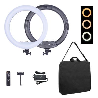 China Adjustable Shine Adjustable Selfie Ring Light with Phone Holder Rechargeable LED Ring Light for Mobile Phone for sale