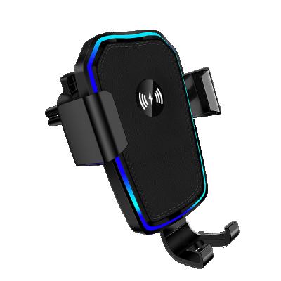 China Qi Certified Amazon Hot Selling Car Wireless Charger For Mobile Phones Qi Charger Auto Car Phone Wireless Holder for sale