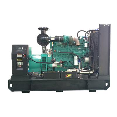 China 6-cylinder main power 280kw 350kva diesel generator set price cheap open type diesel generator for sale