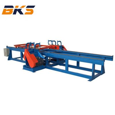 China Factory Price Horizontal Plywood Cutting Edge Trimming Wood Cutting Saw Machine Wood Based Panel Machinery for sale