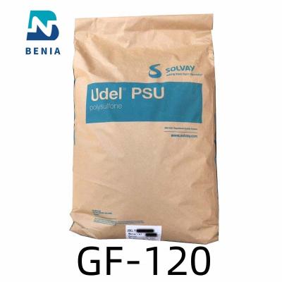 China Solvay PSU Polysulfone Udel GF-120 GF20 NT20 20% Glass Fiber Material for sale