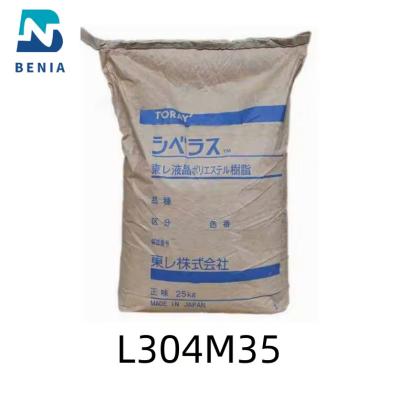 China Toray LCP GF35 Siveras L304M35 LCP L304M35 35% Glass Fiber Liquid Crystalline Polymer for sale