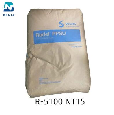 China Solvay PPSU Radel R-5100 NT15 Ingeniería plástico resina opaca en venta