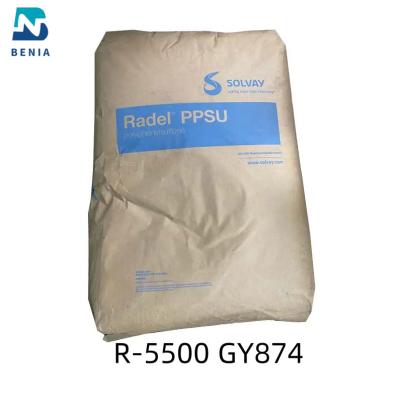 China Solvay Ppsu Radel R-5500 Gy874 Ingenieurswerk Plastic Opaque Hars Te koop