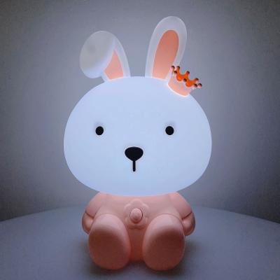 China New-designed home decoration rabbit night light led lights for kids for sale