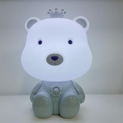 China New-designed cartoon kids gifts plastic rabbit energy saving table night lamp led decorative night light for sale