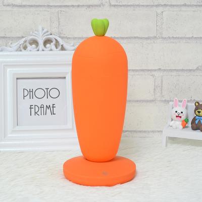 China Hot Selling Bedroom Carrot Shape Cute Eye Protection Lighting Led Lamps For Kids Bedside for sale