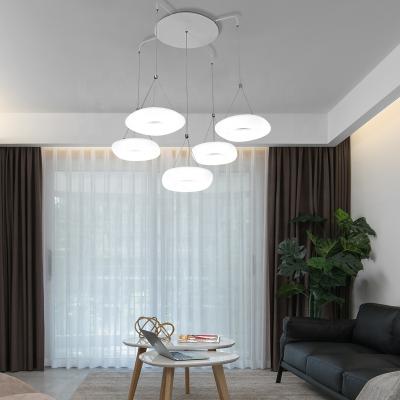 China Modern Decorative Modern LED Chandelier Indoor Plastic Pendant Lamp For Home Decoration for sale