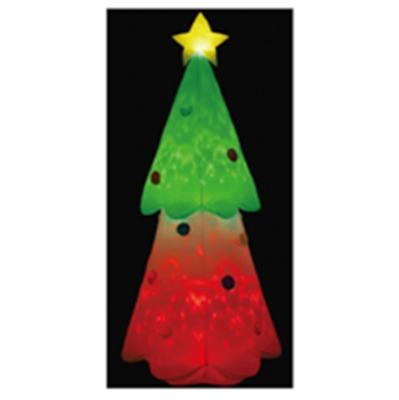 China 2021 NEW Inflatable Christmas Decoration Light Disco Inflatable Christmas Tree Light for sale