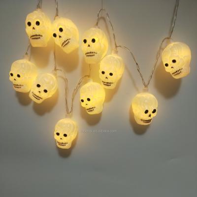 China Hot Save Party Skulls Halloween Decoration String Lights Led Halloween Light Strings for sale