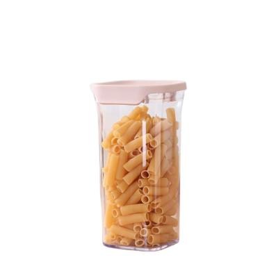 China Lids BPA Free Freshness Preservation Cereal Easy Open Plastic Jar Free Air Tight Storage Containers For Dry Food for sale