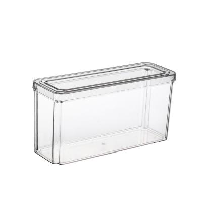 China Freshness Preservation 2.5L BPA Free Plastic Food Storage Box PET Fridge Container Kitchen Storage Clearly for sale