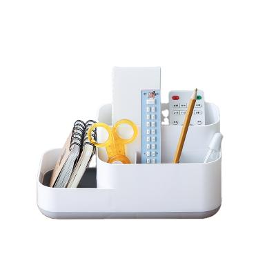 China Sustainable Cosmetic Organizer Storage Box Plastic For Skin Care Makeup Tools Organizer Desktop Dressing Table for sale