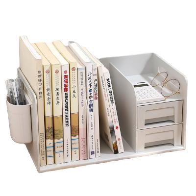 China Stationery Sustainable Office Multi-Layer Storage Plastic Book Drawer Organizer Holder for sale