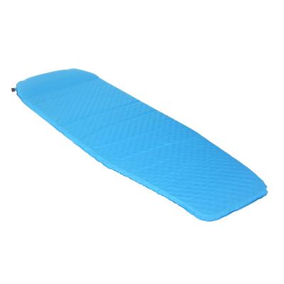 China Wholesale high quality automatic inflatable camping mat insulation pvc coated camping mattress for sale