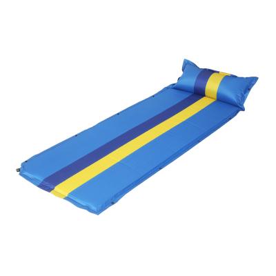 China BSCI Insulation Factory Self Inflating Sleep Pad Sleep Pad For Tent PVC Camping Mat for sale