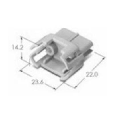 China KET Automotive MG633542 Gray Male Auto Housing Connector for sale