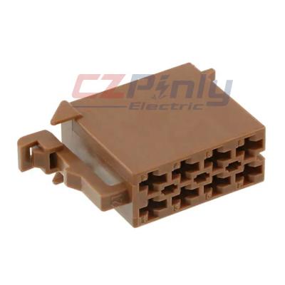 China Automotive 8 Pin Female Brown 962191-1 Automotive Connectors for sale