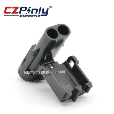 China Delphi Weather Pack 2.5 Series PA66 Automotive Connector Car Connector 12010973 for sale