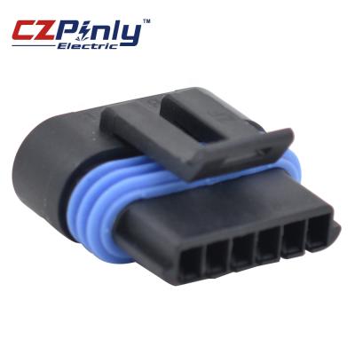 China 6 Pin Power Accelerator Pedal Automotive Waterproof Connector 12066317 12162261 for sale