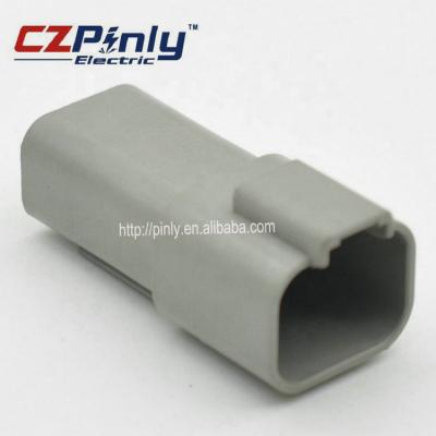 China German 4 pin automotive male female series DT04-4P auto waterproof pbt connector for sale