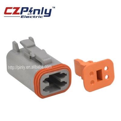 China 4 Pin Connectors DT Series German Female Automotive Auto Connector DT06-4S for sale