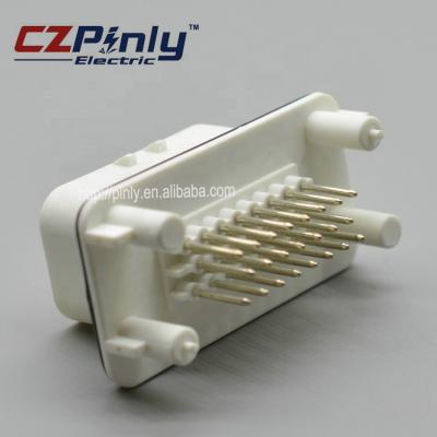 China 23 pin automotive tyco amp te car white sealed PCB car socket 776228-2 ECU male connector for sale