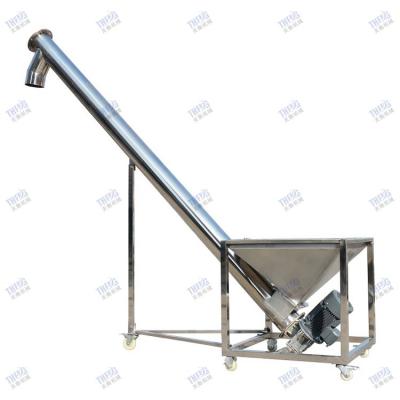 China Rusty Heavy Duty Inclined Poultry Auger Screw Feeder Conveyor for sale