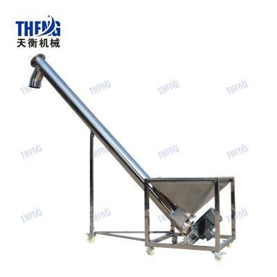 China Powder Conveyor Rusty Heavy Duty Screw Auger With Hopper Factory Price for sale