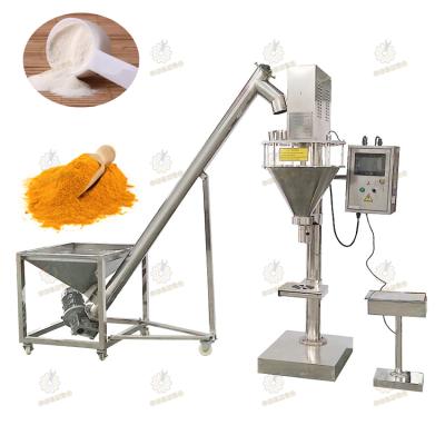 China Food factory direct sale semi automatic dry powder filling packing machine for food powder for sale