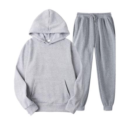 China Breathable Hooded Suit Autumn Streetwear Sweatsuit Men Hip Hop Pants Sportswear Tracksuit 2 Piece Set for sale