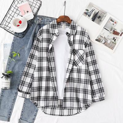 China Anti-pilling Chemisier Femme Blouses And Tops Shirt For Women, Women's Full Casual Crop Shirts for sale