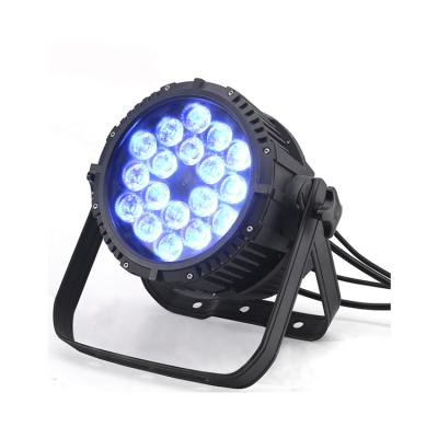 China Suit For Outdoor Stage 18x18W Rgbw 4In1 Stage Light Ip65 Led Par Light Waterproof Led Par Lights for sale