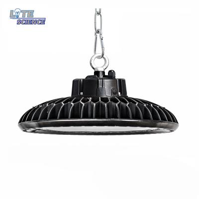 China Warehouse 2018 125lm/w 200W hot selling UFO led high bay, 60/90/110 degree beam angle for choose for sale