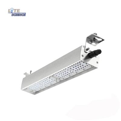 China Aluminum led linear high bay light have 30/60/90/30*70/60*90 degree lens for warehouse and supermarket for sale