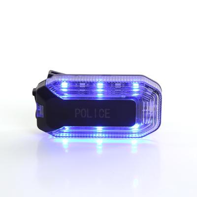 China Mini Police Polic/Firfighting/Ambulance/Security LED Shoulder Warning Light for Security Blue and Red Flash for sale