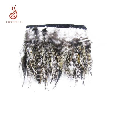 China Other Manufacturer Wholesale Fashion Turkey Feather Stringed For Party Trims Decoration for sale