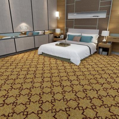 China Custom jacquard hotel carpet via axminster for sale