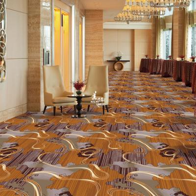 China Ink Printed Printed Nylon Carpet , Banquet Hall Carpet for sale