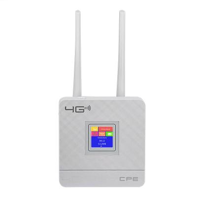 China 4G CPE Router / 4G LTE Router / Indoor Wifi Router Speed ​​Ultra 150Mbps CAT4 Wifi Router 4G LTE Wireless CPE for sale