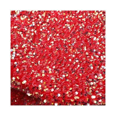 China Breathable Standing Pilou Bottom 5mm Sequin Lace Is Suitable For Embroidered Cloth Of Clothing Shoes And Decorative Hat Bags for sale