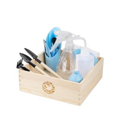 China Multifunctional Hot Selling Various Types Garden Mini Succulent Bonsai Tools Set For Indoor Gardening for sale