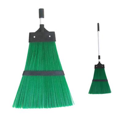 China Garden Telescopic Telescopic Broom Handle Outdoor Yard Sweep Sweep Garden Perfect Plastic Aluminum Telescopic Broom for sale