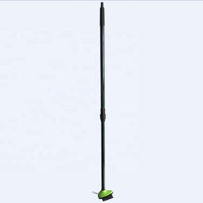 China Eco-friendly 0.8-1.3 cm extended garden weed remover with 2 changeable heads and 2 standby brushes for sale