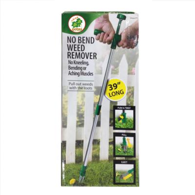 China Eco-Friendly 39 Inch No Bend Weed Remover Garden Tools With Handle for sale