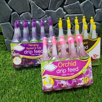 China 10pc 35ml Eco-friendly Drip Feeder Plant Nutrient Solution For Healthy Flower Plants Grow for sale