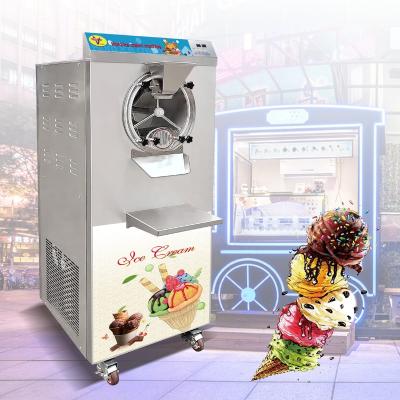 China Hotels Mvckyi Commercial Hard Ice Cream Machine, 15L/3.96 Gal Cylinder Gelato Hard Serve Ice Cream Maker for sale