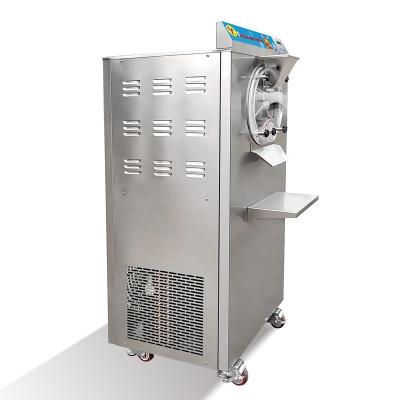 China Hotels Mvckyi Commercial Hard Ice Cream Machine , 10L/2.64 Gal Cylinder Gelato Hard Serve Ice Cream for sale